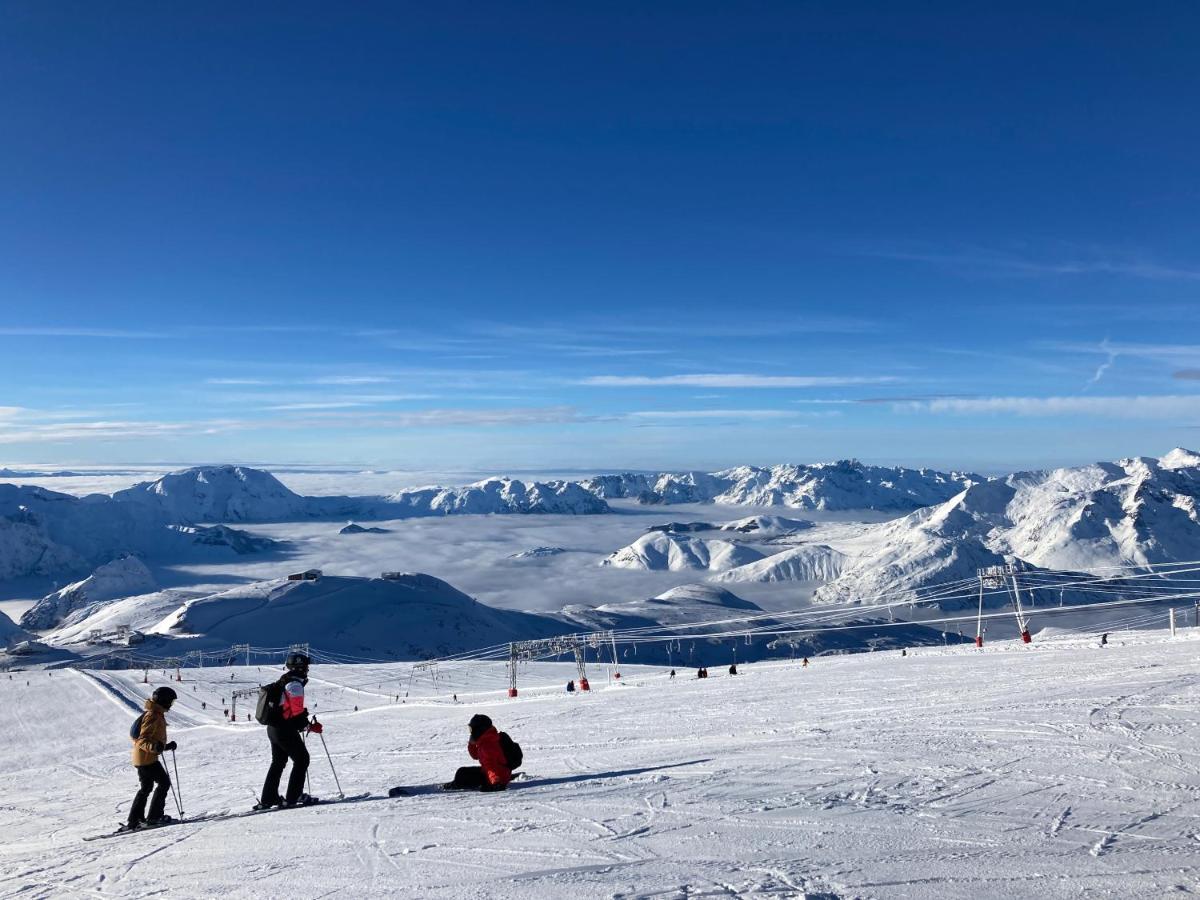 Le Paradis Du Diable 6 Pers 40M2 Pied Des Pistes Et Du Telesiege Du Diable 레두잘프 외부 사진